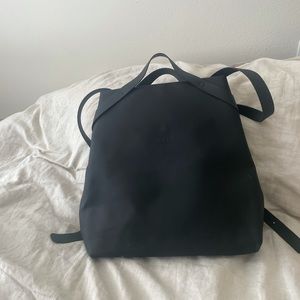 Rains Black Backpack